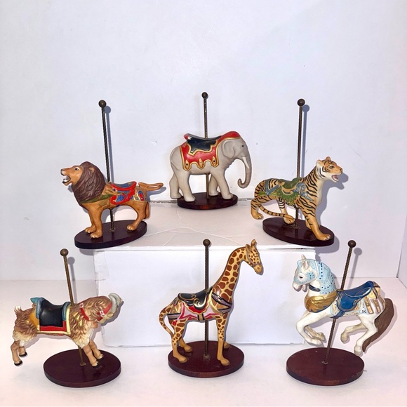 Vintage 6 the Franklin Mint's 